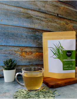 FLAVOURS AVENUE - Dried Lemongrass Leaves, 50gms (All Natural, Farm-fresh, Premium Quality Herb, Ideal for Tea Infusions)
