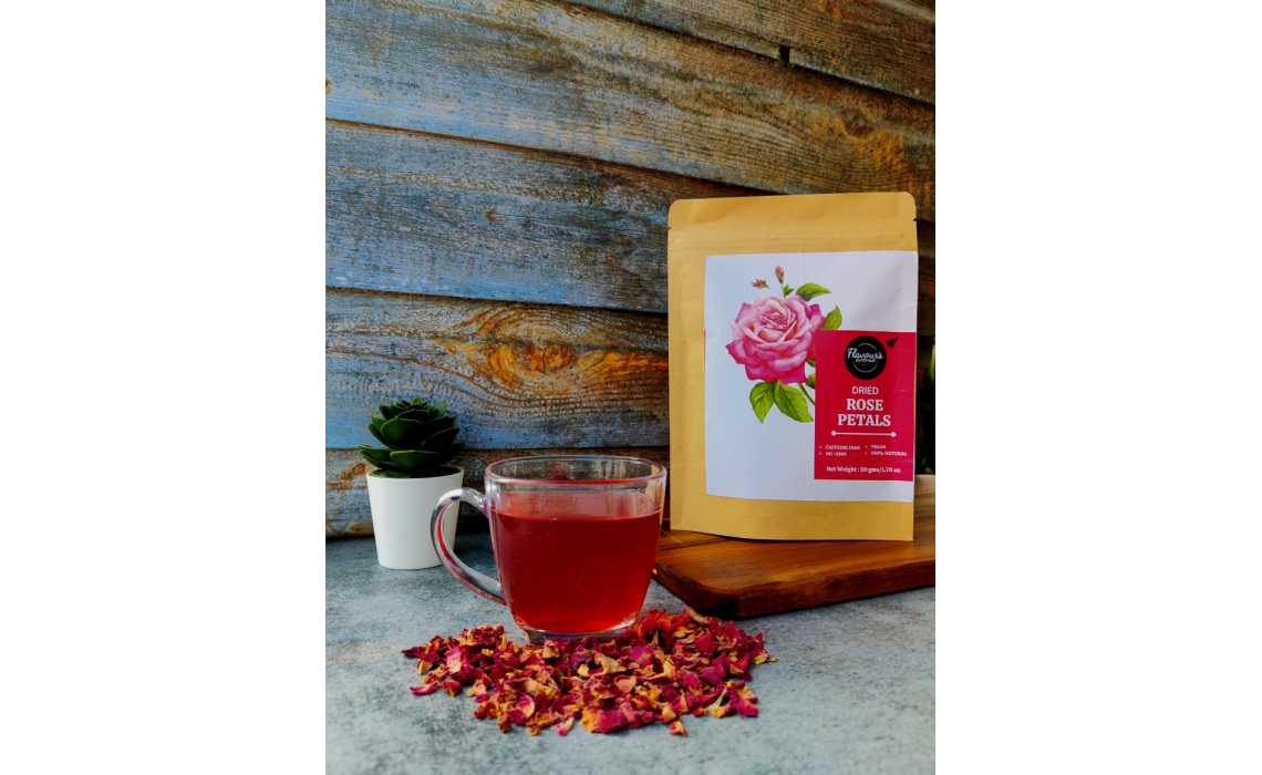 What is Rose Petals Tea? Benefits and Uses - FLAVOURS AVENUE