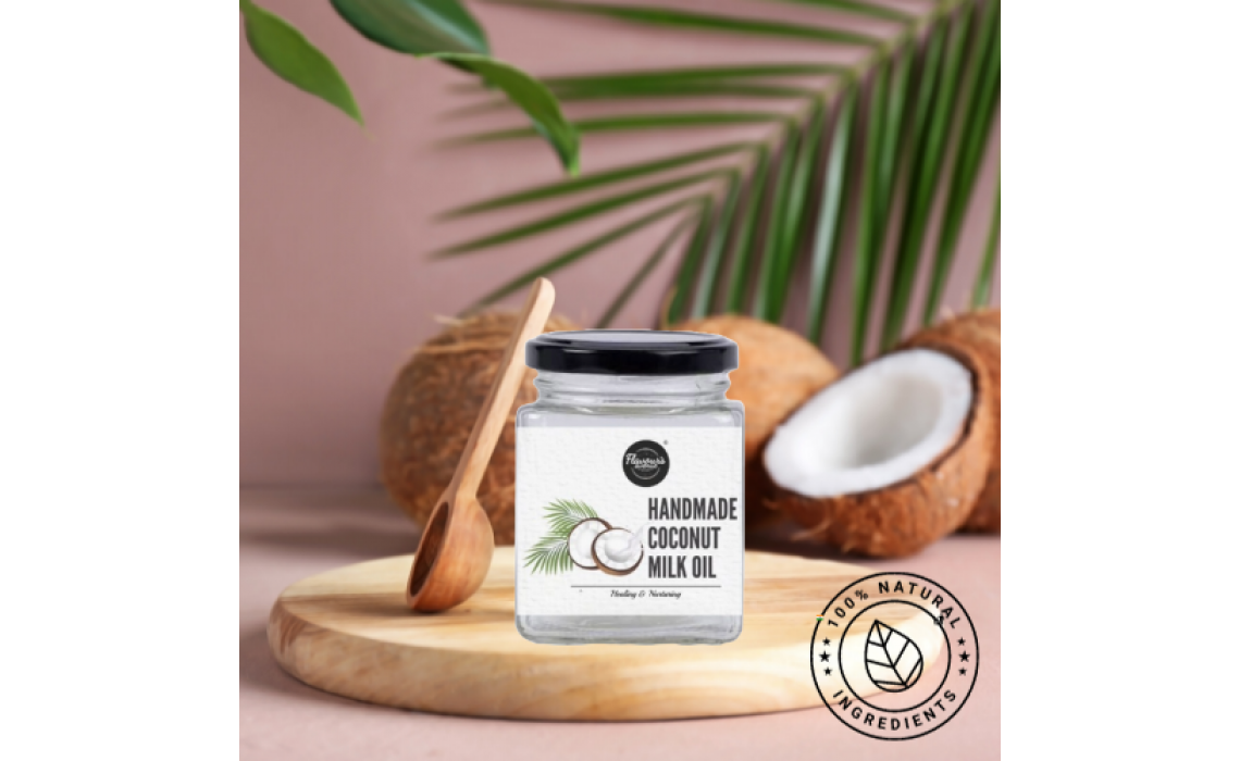 Handmade Coconut Milk Oil for  Skin Rashes!!
