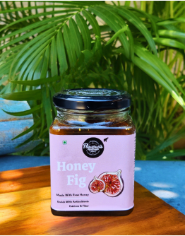 FLAVOURS AVENUE - Honey Fig (100% Natural | Sun Cooked | Improves Hemoglobin level | Made from Raw Wild Honey) - 300gms / 10.5oz