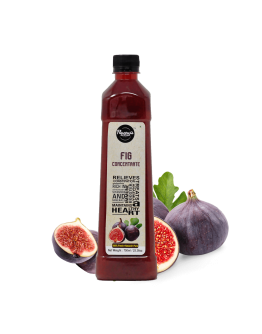FLAVOURS AVENUE - Fig Juice Concentrate, 100% Natural, 750ml Makes 10-15 Drinks, Concentrate for Iced-teas/Hot Tea/Cocktails/Mocktails