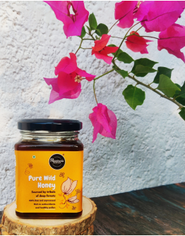 FLAVOURS AVENUE - Pure Wild Honey - Raw, Unprocessed Forest Honey - 300gms / 10.5oz