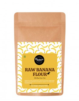 FLAVOURS AVENUE - Raw Banana Powder (Preservative-Free, Add it to Baking, smoothies, and shakes, Rich in Dietary Fiber) - 200gms / 7.05oz