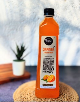 FLAVOURS AVENUE - Orange Concentrate - 100% Real Ingredients, Makes 10-15 Drinks, Concentrate for Cocktails, Mocktails, Lemonades - 750ml / 25.36oz